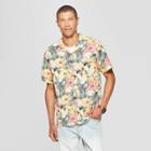 Target Men's Floral Print Short Sleeve Button-down Shirt - Goodfellow & Co