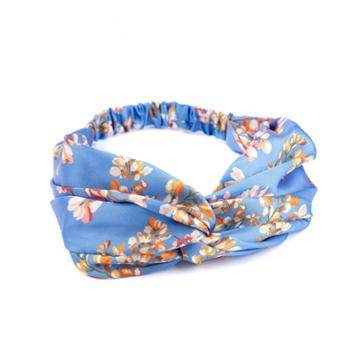 Sincerely Jules By Scunci Floral Head Wrap - Blue