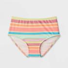 Girls' Adaptive Brief Swim Bottom - Cat & Jack Coral