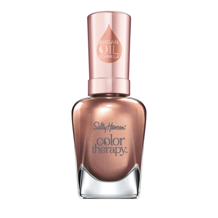 Sally Hansen Color Therapy Nail Polish - 194 Burnished Bronze - 0.5 Fl Oz, Adult Unisex