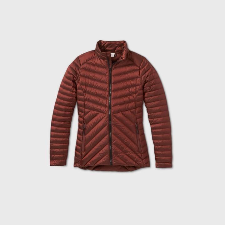 Women's Packable Down Puffer Jacket - All In Motion Orange