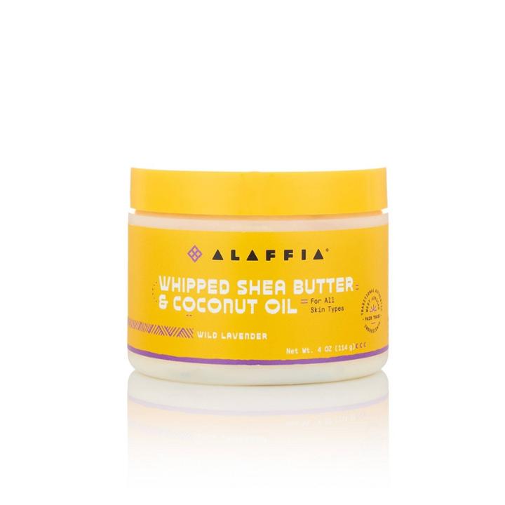 Alaffia Whipped Shea Butter & Coconut Oil Body Lotion - Lavender
