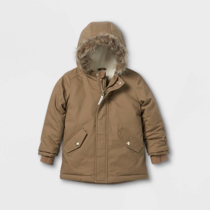 Toddler Parka Jacket - Cat & Jack Brown
