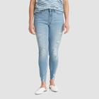 Denizen From Levi's Women's Curvy High-rise Jeggings - (juniors') Winter Sky