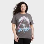 Women's Lady Gaga Plus Size Short Sleeve Graphic T-shirt - Black