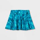 Girls' Knit Performance Skorts - All In Motion Dark Blue