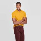 Petitemen's Slim Fit Short Sleeve Pique Loring Polo Shirt - Goodfellow & Co Zesty Gold L, Men's,