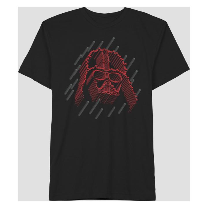 Boys' Star Wars Darth Vader Short Sleeve T-shirt - Black