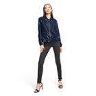 Women's Long Sleeve Bomber Jacket - Proenza Schouler For Target Navy Xl, Women's, Blue