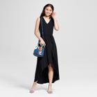 Women's Sleeveless Tulip Hem Maxi Dress - A New Day Black