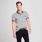 Men's Big & Tall Dot Short Sleeve Novelty Polo Shirt - Goodfellow & Co Black 3xb,