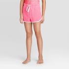 Girls' Sunshine Terry Cover Up Shorts - Cat & Jack Pink