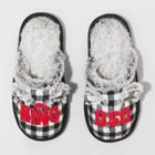 Boys' Family Sleep Nino Oso Youth Slippers - Wondershop Black
