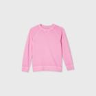 Kids' French Terry Pullover Sweatshirt - Cat & Jack Pink