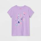 Girls' 'go Science' Short Sleeve Graphic T-shirt - Cat & Jack Violet