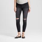 Maternity Inset Panel Jeggings - Isabel Maternity By Ingrid & Isabel Black Wash