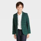 Boys' Holiday Suit Jacket - Cat & Jack Green/black