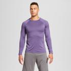 Men's Long Sleeve Tech T-shirt - C9 Champion Dusk Purple