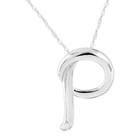 Target Women's Sterling Silver Alphabet 'p' Pendant,