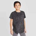 Petiteboys' Short Sleeve Acid Wash Curved Hem T-shirt - Art Class Black Xs, Boy's,