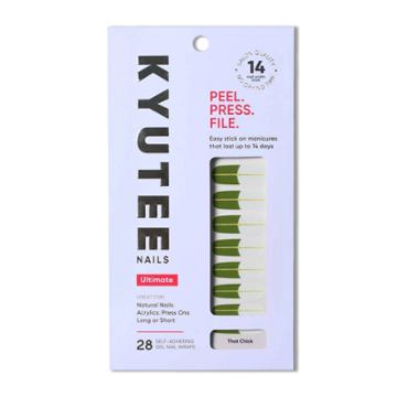 Kyutee Nails Peel. Press. File. Instant Manicure - That Chick