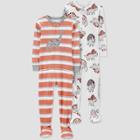 Baby Boys' 2pk Dinosaurs Footed Pajama - Just One You Made By Carter's