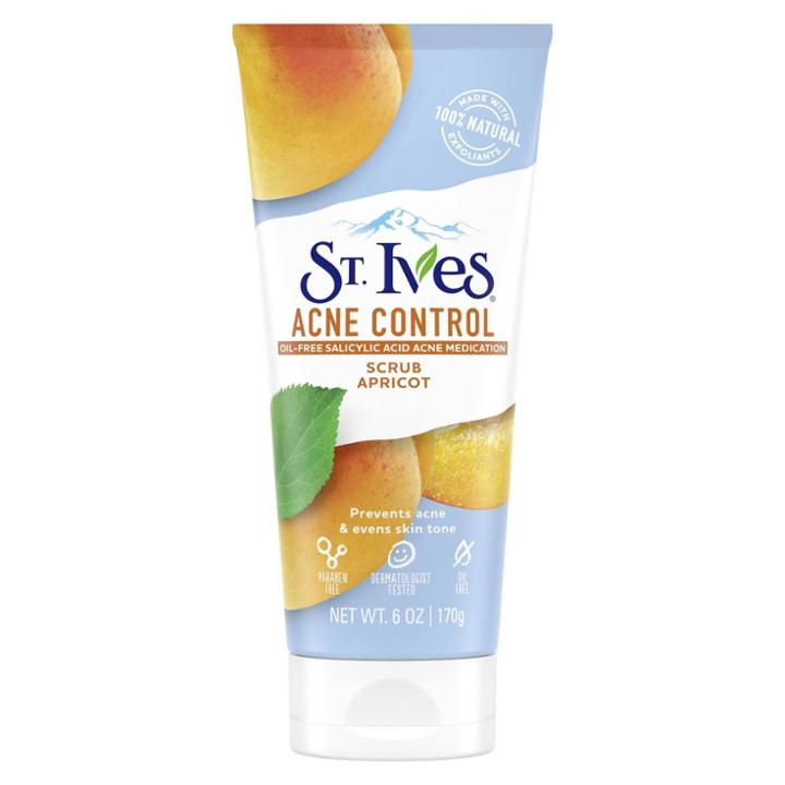 St. Ives Acne Control Face Scrub - Apricot