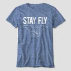 Boys' Dumbo Stay Fly Short Sleeve Graphic T-shirt - Blue Heather