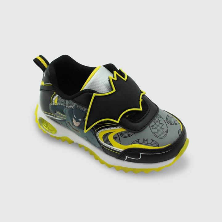 Toddler Boys' Batman Athletic Sneakers - Black