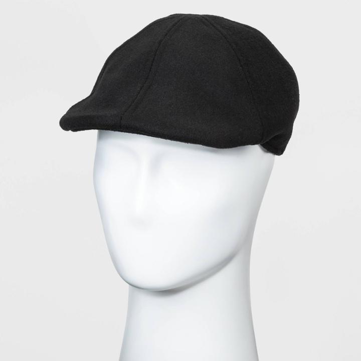 Men's 6 Panel Ivy Bonnet - Goodfellow & Co Black