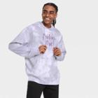 Mad Engine Men's 'feeling Fine' Short Sleeve Hooded Graphic T-shirt - White/silver