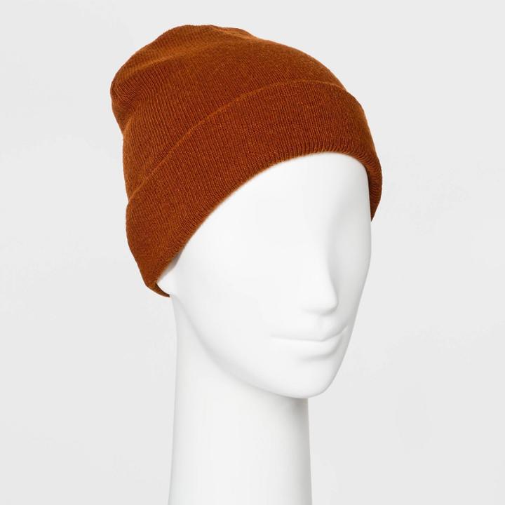 Women's Basic Beanie - Wild Fable Burgundy