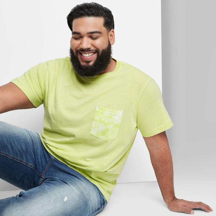 Men's Tall Standard Fit Short Sleeve Knit Crewneck T-shirt - Original Use