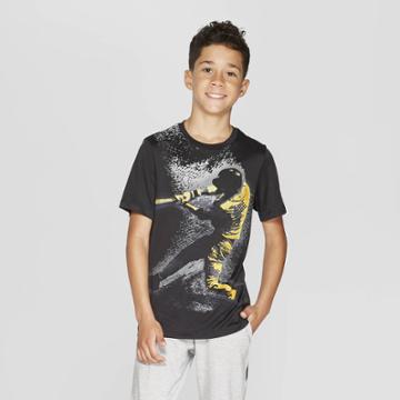 Boys' Batter Graphic Tech T-shirt - C9 Champion Black