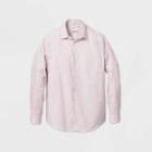 Men's Tall Standard Fit Long Sleeve Button-down Shirt - Goodfellow & Co Pink