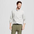 Men's Standard Fit Northrop Button-down Shirt - Goodfellow & Co Heather Gray