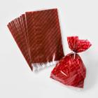 Cello Christmas Treat Gift Bags Red Stripe - Wondershop