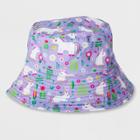 Unicorn Gardening Sun Hat Purple One Size - Kid Made Modern, Kids Unisex