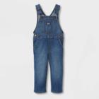 Oshkosh B'gosh Toddler Boys' Solid Denim Overalls - Blue