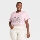 Grayson Threads Women's Plus Size Sagittarius Zodiac Short Sleeve Graphic T-shirt - Purple