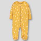 Lamaze Baby Organic Cotton Raindrop Sleep N' Play - Honey Yellow Newborn