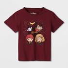 Toddler Boys' Harry Potter Short Sleeve Graphic T-shirt - Burgundy