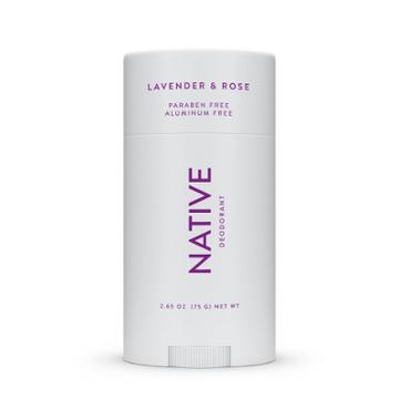 Native Lavendar & Rose Deodorant For Women