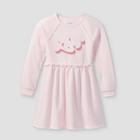 Grayson Threads Kids Grayson Threads Girls' Long Sleeve Crewneck Fleece Dress -