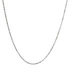 Target Sterling Silver Twist Serpentine Spool Chain Necklace - Silver