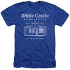 Men's White Castle Short Sleeve Graphic T-shirt - Royal Blue
