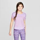 Girls' Color Block Super Soft Tech T-shirt - C9 Champion Purple
