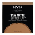 Nyx Professional Makeup Stay Matte But Not Flat Powder Foundation Deep Rich