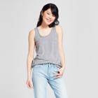 Women's Endless Fun Embroidered Graphic Tank Top - Grayson Threads (juniors') Gray