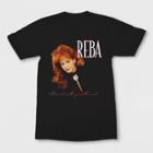 Merch Traffic Women's Reba Short Sleeve Graphic T-shirt - Black